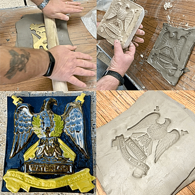 Veterans Dragoon Badge